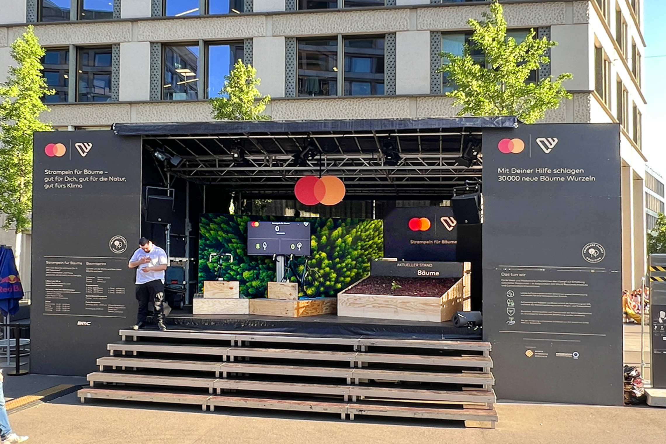 Mastercard Stand
